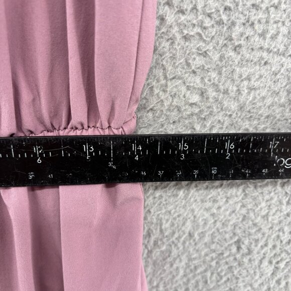 Athleta Rincon Dress Mauve Pink Small Sleeveless Drawstring Waist Active Travel - Picture 7 of 9